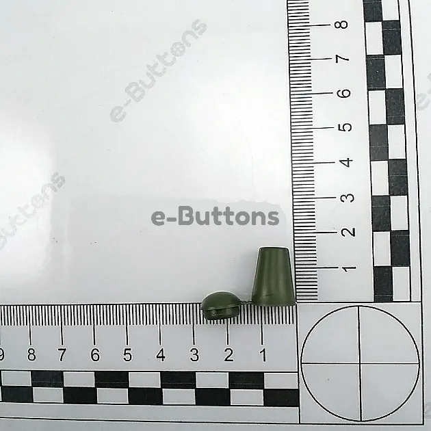 Bell Model Plastic Cap Cord End 5.5 mm Cord Entry Pear Model H002522