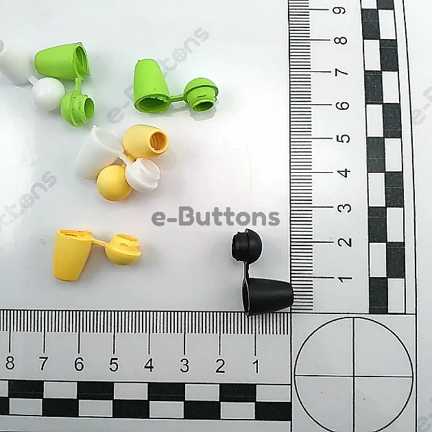 Cord End Plastic Cap 5 mm Cord Entry Bell Model - Pear Model H002810