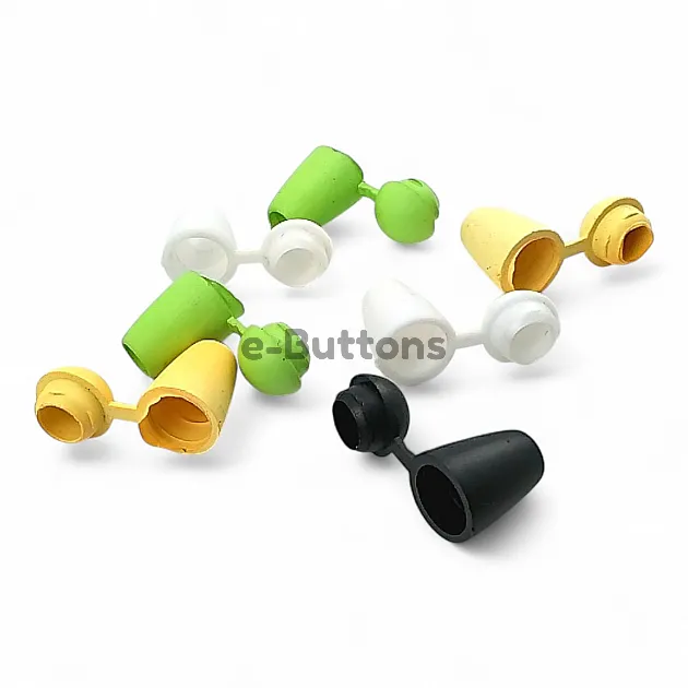 Cord End Plastic Cap 5 mm Cord Entry Bell Model - Pear Model H002810