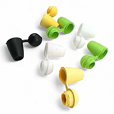 Cord End Plastic Cap 5 mm Cord Entry Bell Model - Pear Model H002810