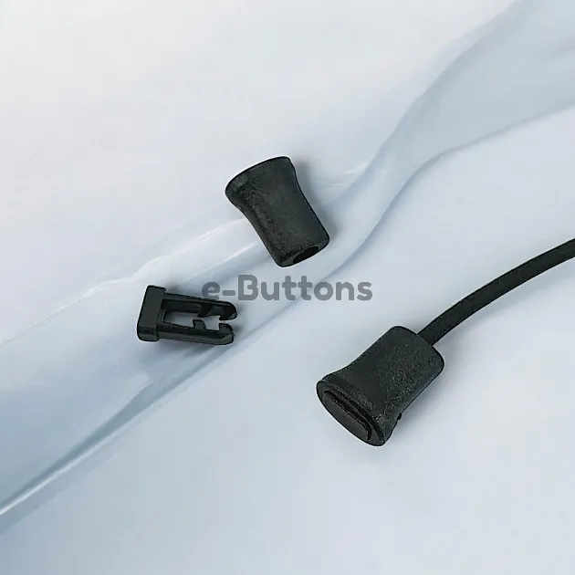 Plastic Cord End Compression - Interlocking Aesthetic Model H009006