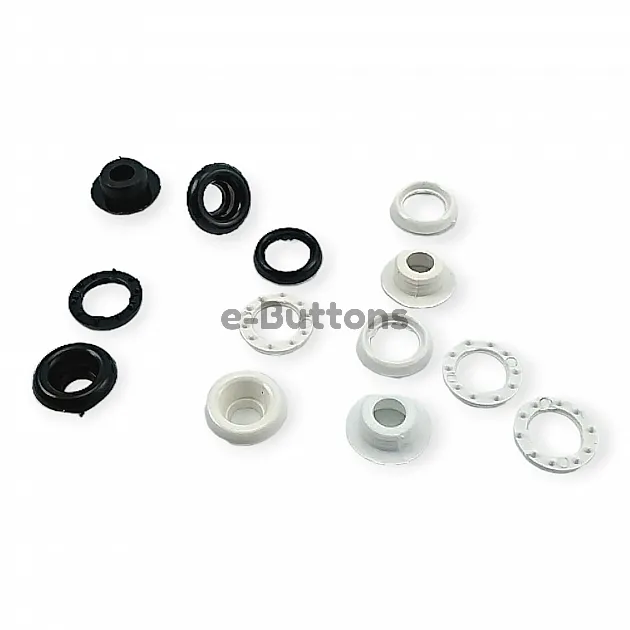 Plastic 4 mm Eyelet 5/32" (500 Pcs/Pack) HZR0004PL