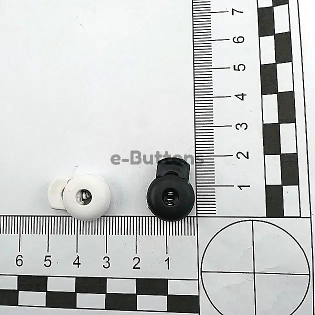 Plastik Stoper 4 mm Delik Çaplı Tek Delikli Üstten Basmalı - Yuvarlak Model H002121