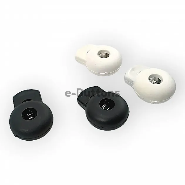 Plastik Stoper 4 mm Delik Çaplı Tek Delikli Üstten Basmalı - Yuvarlak Model H002121