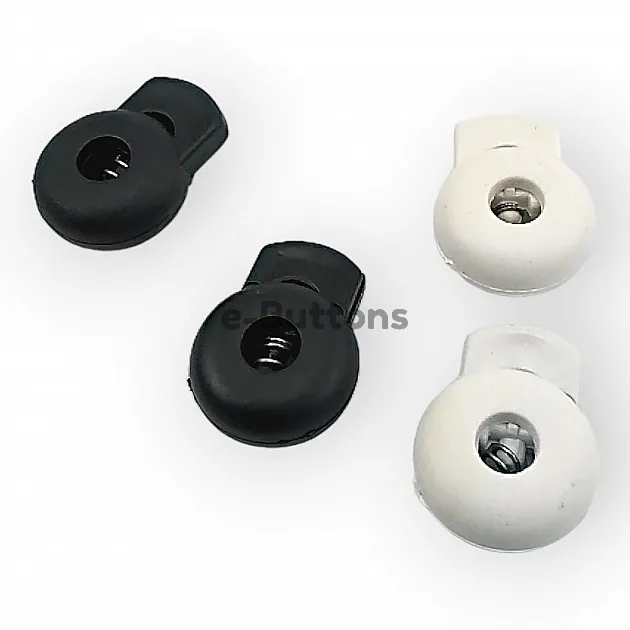 Plastik Stoper 4 mm Delik Çaplı Tek Delikli Üstten Basmalı - Yuvarlak Model H002121