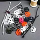 Plastic Stopper Two Hole 6 mm Hole Diameter Top Press - Moon Model Stopper H002807