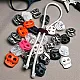 Plastic Stopper Two Hole 6 mm Hole Diameter Top Press - Moon Model Stopper H002807