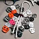 Plastic Stopper Two Hole 6 mm Hole Diameter Top Press - Moon Model Stopper H002807