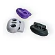 Plastic Stopper Two Hole 5 mm Hole Diameter Top Press H002922
