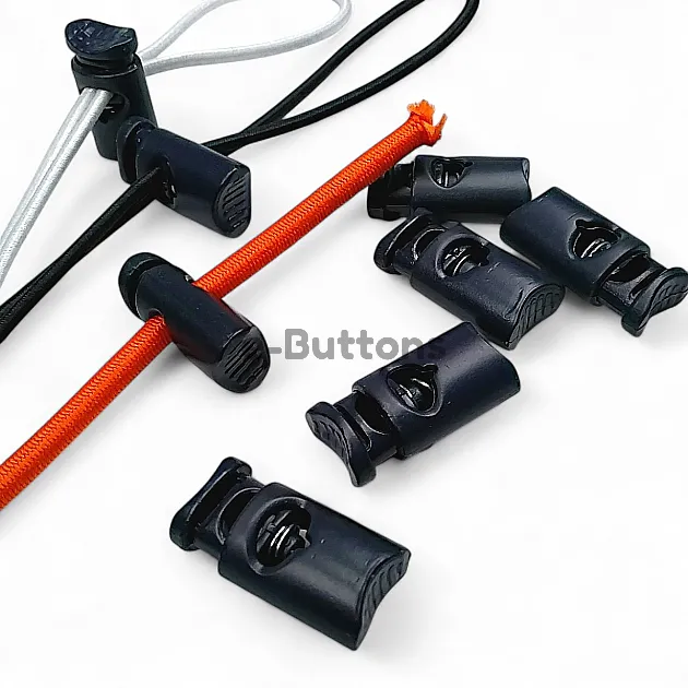 Plastic Stopper Single Hole  7 mm Hole Diameter Top Press -  H003014