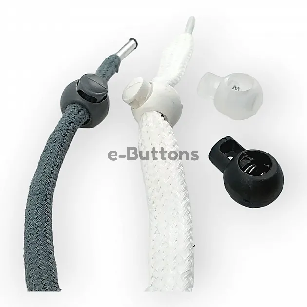 Plastic Stopper 5.5 mm Cord Entry Single Hole (500 Pcs/Pack) H005001