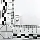 Plastic Stopper 7 mm Hole Diameter Single Hole Top Press - Side Bridge H005012
