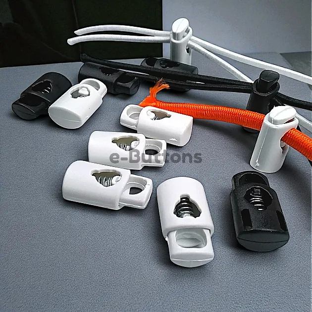 Single Hole Plastic Stopper  7 mm Hole Diameter Top Press H005026