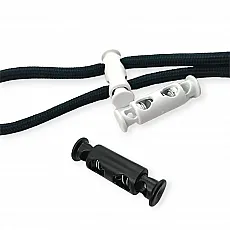 Plastic Stopper 5 mm Hole Diameter Two Hole Long Top - Bottom Push - Special Model H005037