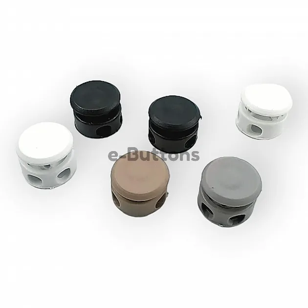 Mine Stopper Two Hole Plastic Stopper 4 mm Hole Diameter - Top Press H005043
