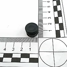 Mine Stopper Two Hole Plastic Stopper 4 mm Hole Diameter - Top Press H005043