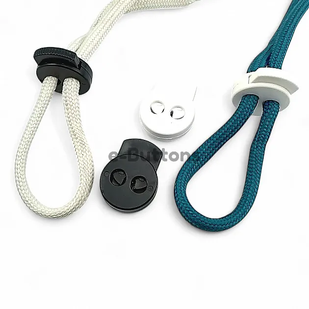 ki Delikli 6 mm Delik Çaplı Plastik Stoper İÜstten Basmalı - Yuvarlak Model Stoper H008023B