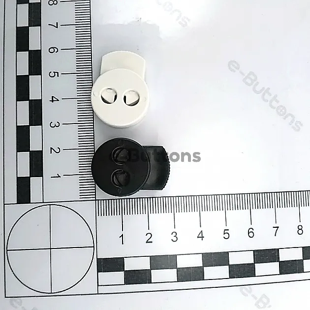 ki Delikli 6 mm Delik Çaplı Plastik Stoper İÜstten Basmalı - Yuvarlak Model Stoper H008023B