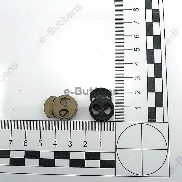Circile Model Stopper - Two Hole Plastic Stopper 5 mm Hole Diameter Top Press H008023K