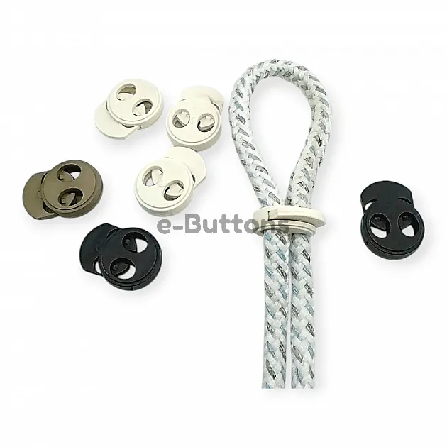 Circile Model Stopper - Two Hole Plastic Stopper 5 mm Hole Diameter Top Press H008023K