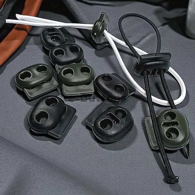 Plastic Stopper 5 mm Hole Diameter Two Hole Top Press H005004