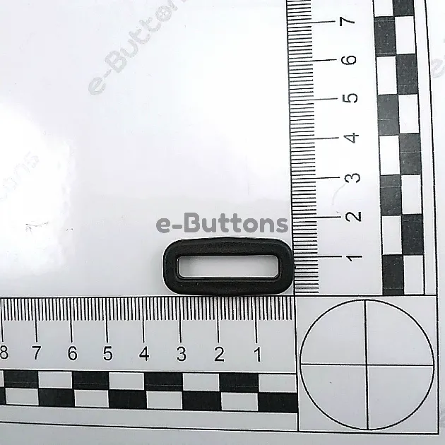 2.5 cm - 1" Plastic Rectangular Buckle Strap Adjustment Buckle H002820