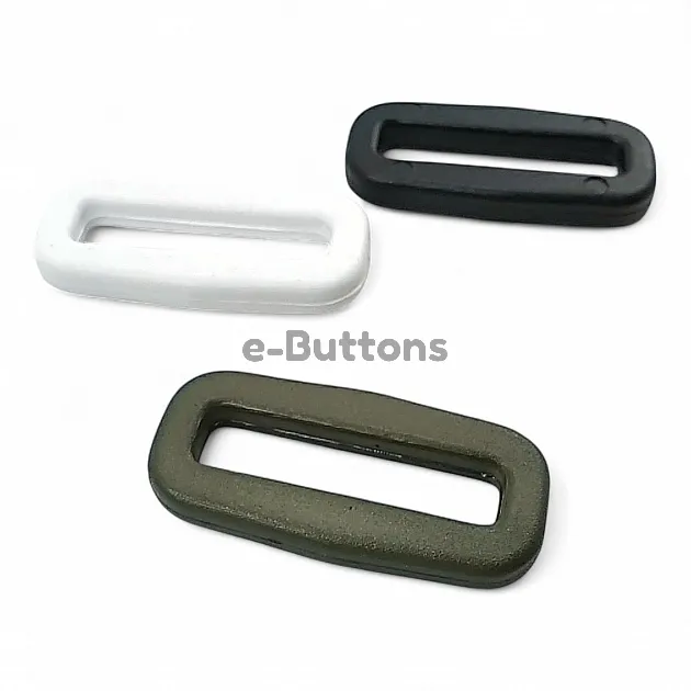 2.5 cm - 1" Plastic Rectangular Buckle Strap Adjustment Buckle H002820