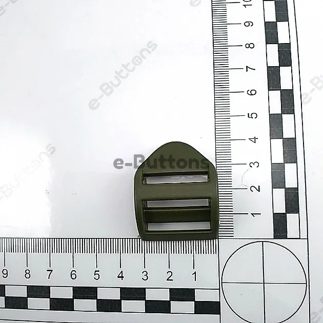 2.5 cm -1" Bag Strap Adjustment Buckle Plastic Hump Model Ladder Buckle H005504