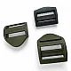 2.5 cm -1" Bag Strap Adjustment Buckle Plastic Hump Model Ladder Buckle H005504