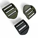 2.5 cm -1" Bag Strap Adjustment Buckle Plastic Hump Model Ladder Buckle H005504