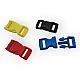 Plastic Bandolier Buckle 1 cm Snap Plastic Buckle H009070