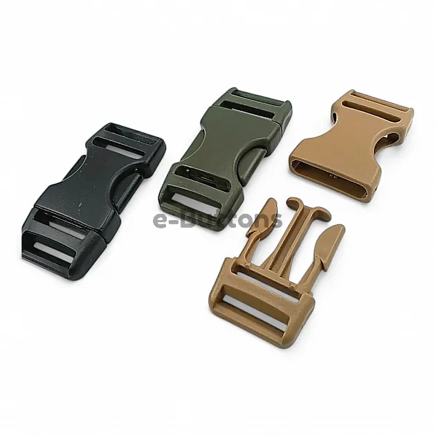 2 cm - 0,79" Bandolier Buckle Snap Plastic Buckle Special Custom Production H009074SPC