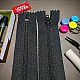 7" Pants and Skirt Zippers 18 cm Type 5 Nylon Close End  ZPHSN0018T5