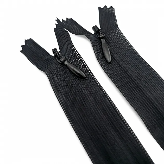 30 cm Closed End (Bottom) Hidden Tulle Zipper ZPHSN0030TUL