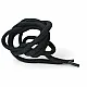 130 cm - 1,42 yd Braided Cord Cotton Black Tres Cord 100 Pcs YKRD00PBlack
