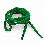 130 cm - 1,42 yd Braided Cord Cotton Dark Green Tres Cord 100 Pcs YKRD00PDGreen