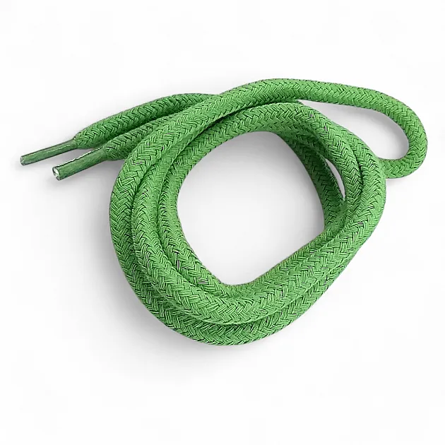 Tres Kordon Yuvarlak Kordon 130 cm Pamuk Fıstık Yeşili 100 Ad YKRD00PFGreen