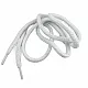 130 cm - 1,42 yd Braided Cord Cotton Optic White Tres Cord 100 Pcs YKRD00PAbej