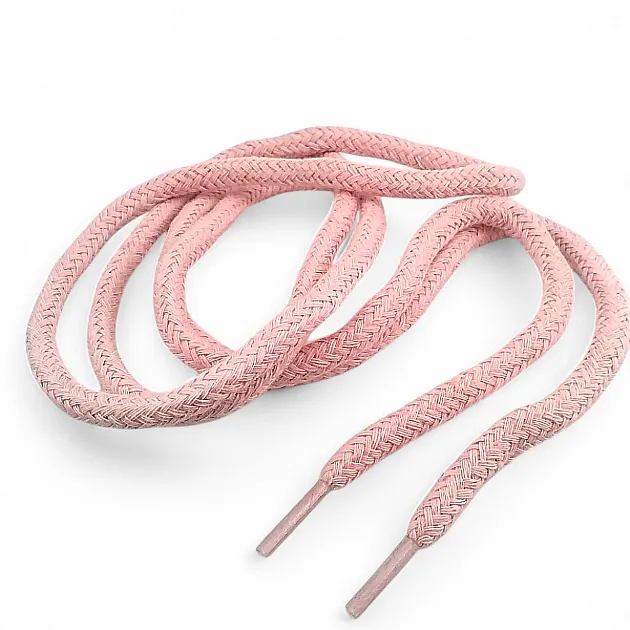 Pink Braided Cord Cotton Round Cord 100 Pcs YKRD00PPINK