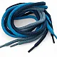 130 cm - 1,42 yd Braided Cord Cotton Turquoise Tres Cord 100 Pcs YKRD00PTrq