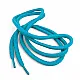 130 cm - 1,42 yd Braided Cord Cotton Turquoise Tres Cord 100 Pcs YKRD00PTrq