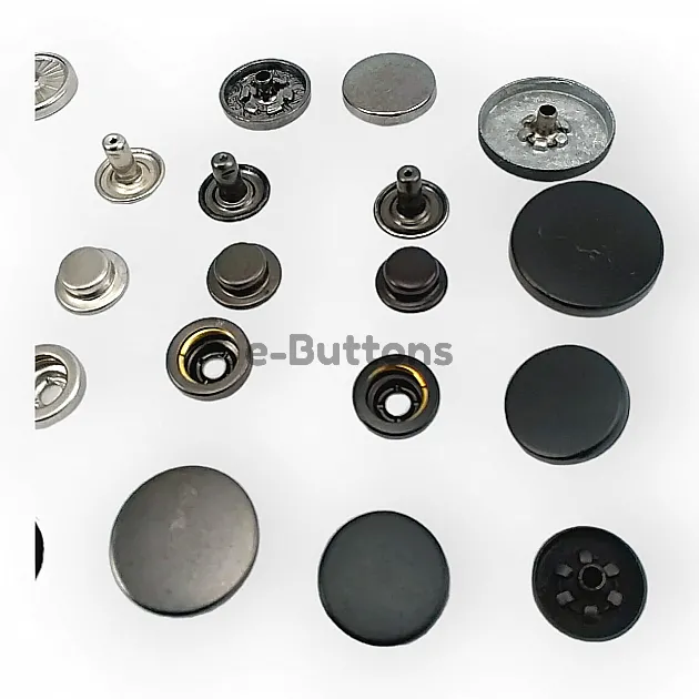 Coat Snap Button Zamak Snap Deluxe Series 501 Italian Style DLX00501Z