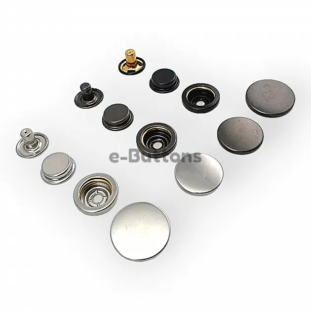 Coat Snap Fasteners Stainless Italian Style Deluxe Series 503 DLX00503P
