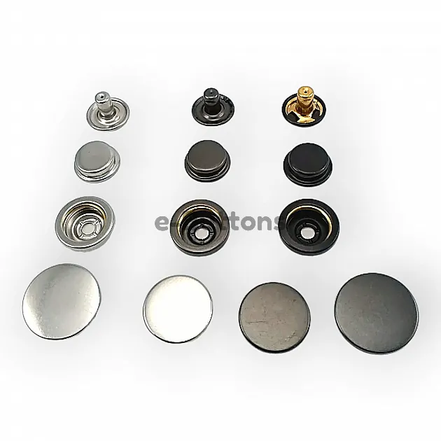 Coat Snap Fasteners Stainless Italian Style Deluxe Series 503 DLX00503P