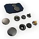 Coat Snap Fasteners Stainless Italian Style Deluxe Series 503 DLX00503P