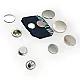 Coat Snap Fasteners Deluxe Series 503 Italian Style Zamak Snap DLX00503Z