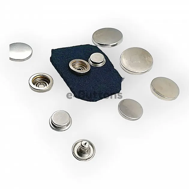 Coat Snap Fasteners Deluxe Series 503 Italian Style Zamak Snap DLX00503Z