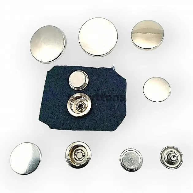 Coat Snap Fasteners Deluxe Series 503 Italian Style Zamak Snap DLX00503Z