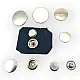Coat Snap Fasteners Deluxe Series 503 Italian Style Zamak Snap DLX00503Z