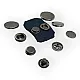 Coat Snap Fasteners Deluxe Series 503 Italian Style Zamak Snap DLX00503Z
